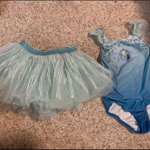 Frozen ballerina costume Sz 5/6